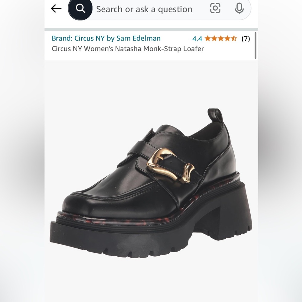 Circus by Sam Edelman platform loafer Size 7